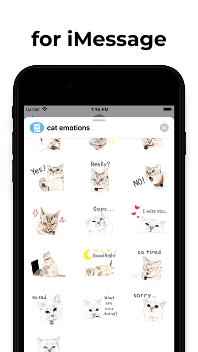 Screenshot #3 pour Сhatte emoji & stickers chat