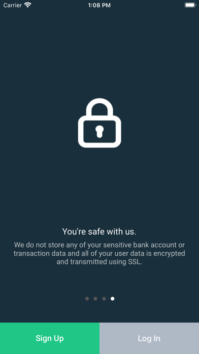 GLASS Financial App Screenshot