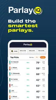 parlayiq for fanduel betting iphone screenshot 1