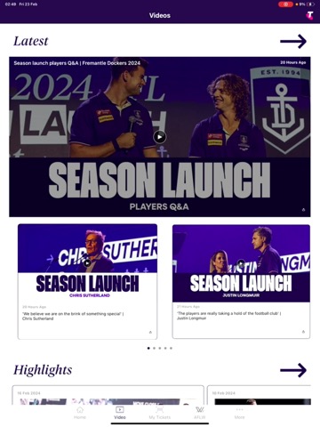 Fremantle Dockers Official Appのおすすめ画像2