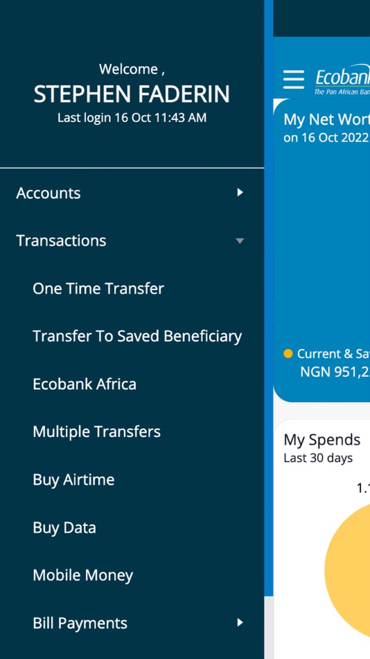 #4. Ecobank Online (iOS) By: ECOBANK