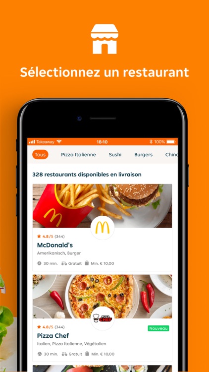 Just Eat FR - Livraison Repas