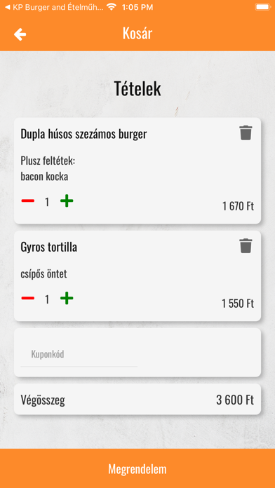 Oázis Büfé Screenshot