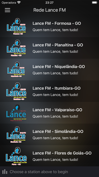 Lance FM Screenshot
