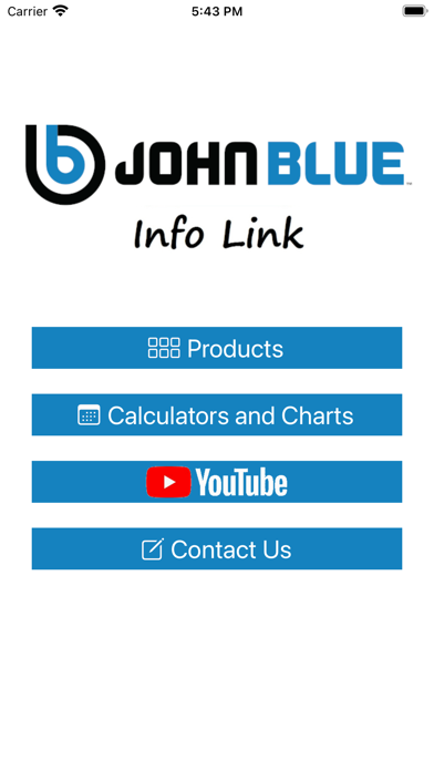 John Blue Info Link Screenshot