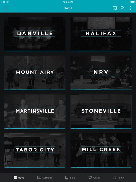 Hope On The Go iPad screenshot 1 - Lifestyle app