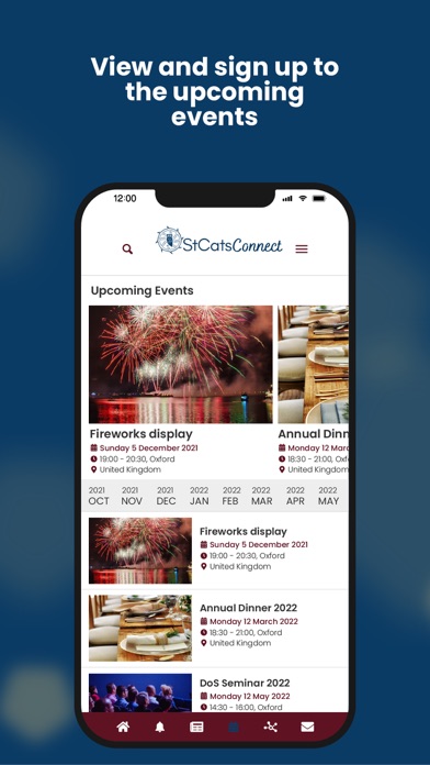 StCatsConnect App Screenshot