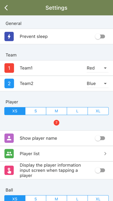 Rugby Tactic Board Screenshot