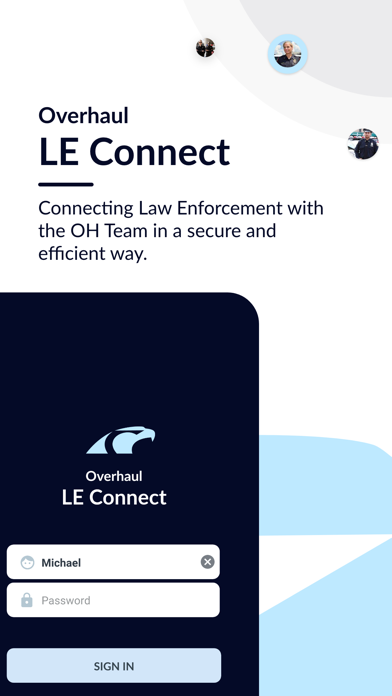 Overhaul LE Connect Screenshot