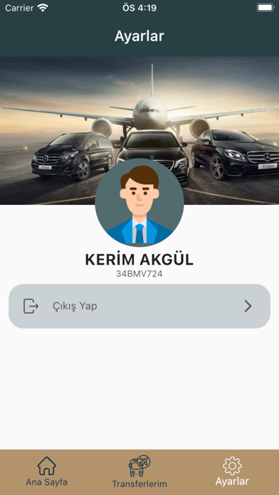 Hotelistan Driver App Screenshot