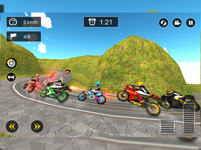 Snow Dirt Bikes Racing Games