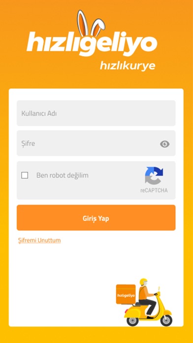 Hızlı Geliyo Kurye Screenshot