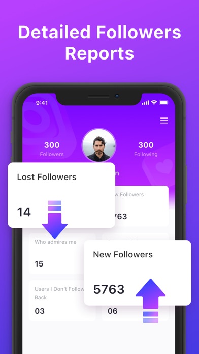 Followers Reports + Analyzer Screenshot