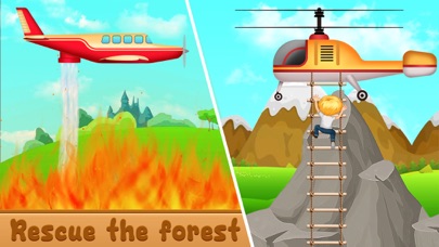Fire Truck Rescue Truck Games Screenshot