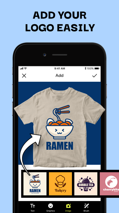 Mockup creator: Shirt designer Screenshot