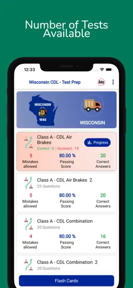 Game screenshot Wisconsin CDL Permit Practice hack