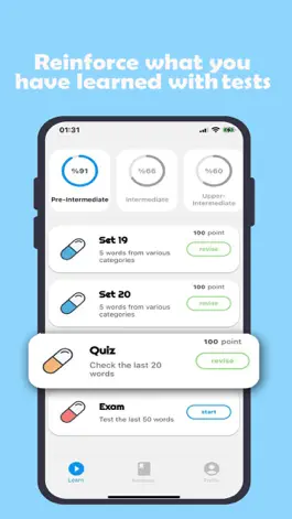 Game screenshot Capsule - Learn English apk