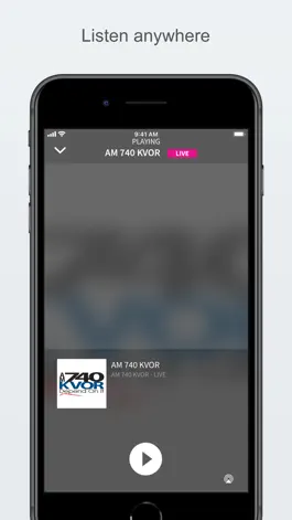 Game screenshot AM 740 KVOR apk