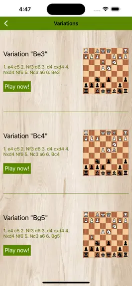 Game screenshot Najdorf Variation apk