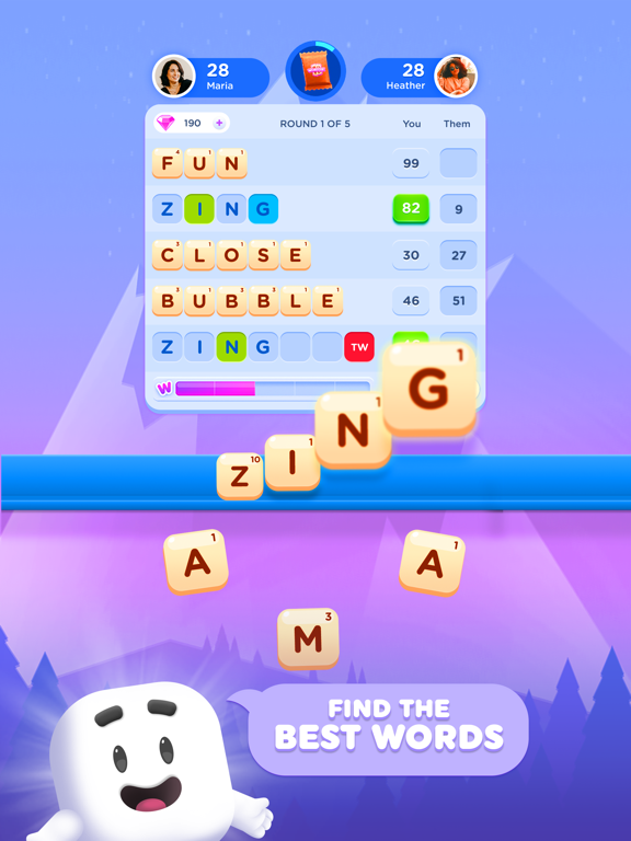 Wordzee! - Puzzle Word Gameのおすすめ画像1