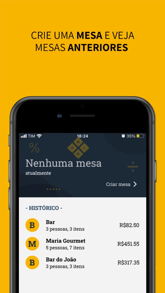 #2. Divide aí! (iOS) 由: Caick Andrade Dias