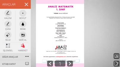 Analiz Mobil Kütüphane Screenshot