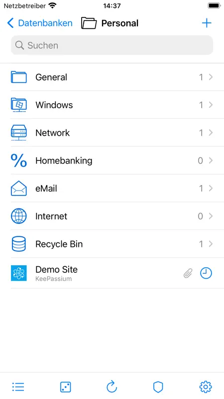 KeePassium Pro (KeePass) screenshot 4 of 9