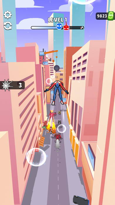 Hero Throw Rush Screenshot