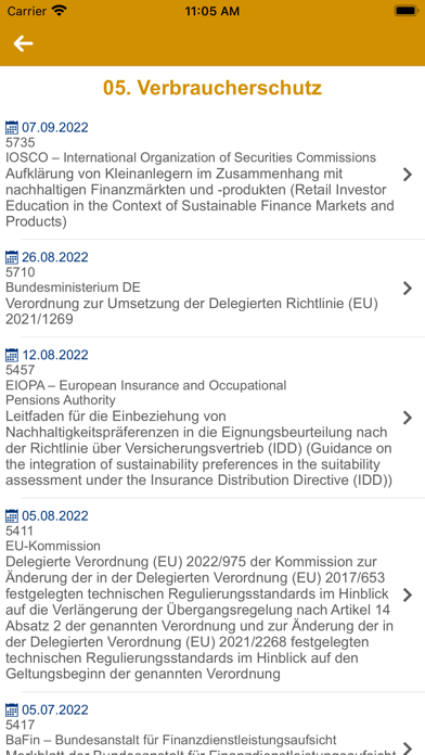 Normenradar Screenshot