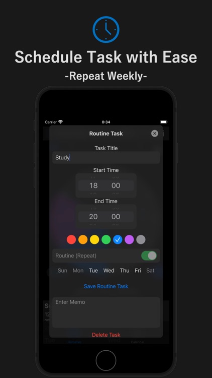 Routine Reminder - Planner App screenshot-3