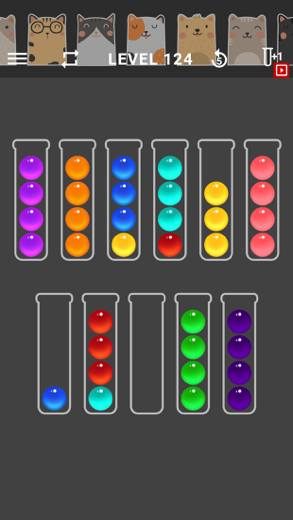 Ball Sort Color Water Puzzle 스크린샷 4