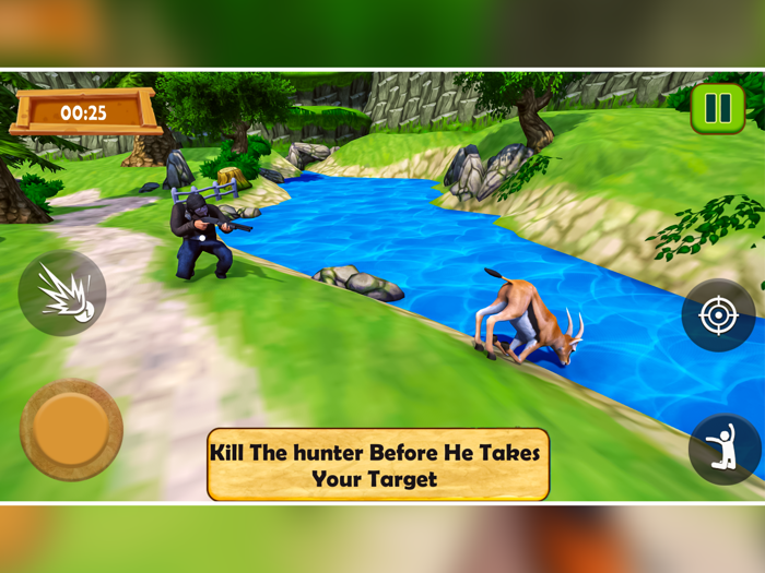 Wild Deer Forest Safari Quest