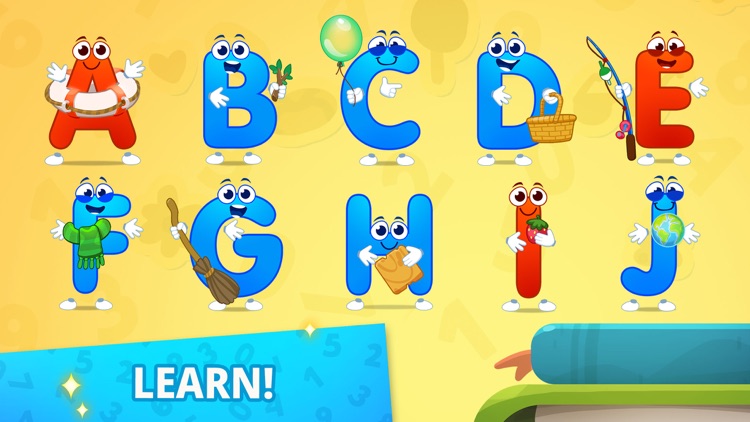 ABC: Alphabet Learning Games