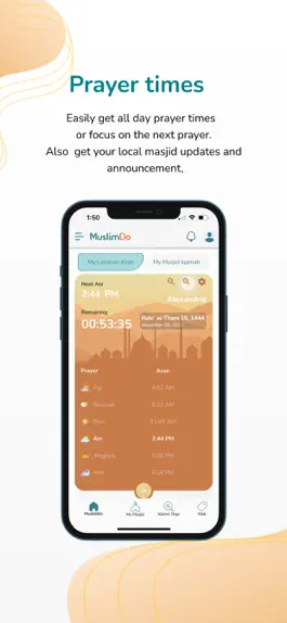 Game screenshot MuslimDo: Quran Prayer Azkar mod apk