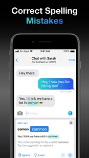 grammar air - correct spelling iphone screenshot 2