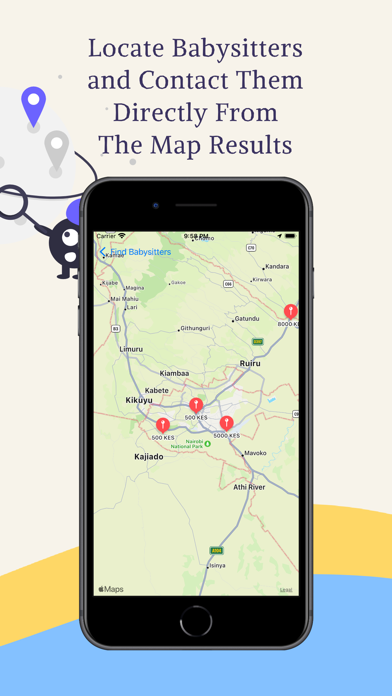 Babysitter Finder Screenshot