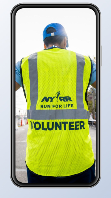 NYRR Volunteer Screenshot