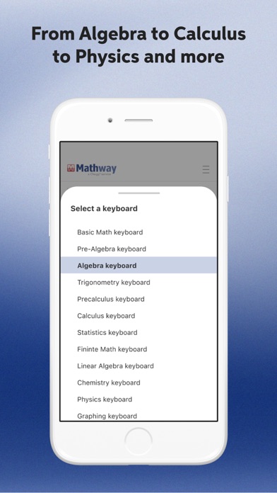 Mathway: Math Problem Solver Screenshot