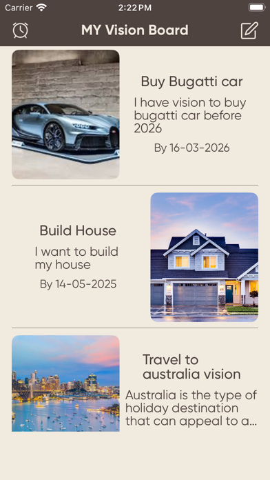 Vision board maker - Manifest Screenshot