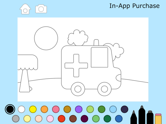 Colorbook Kid and Toddler Game iPad screenshot 5 - Education app