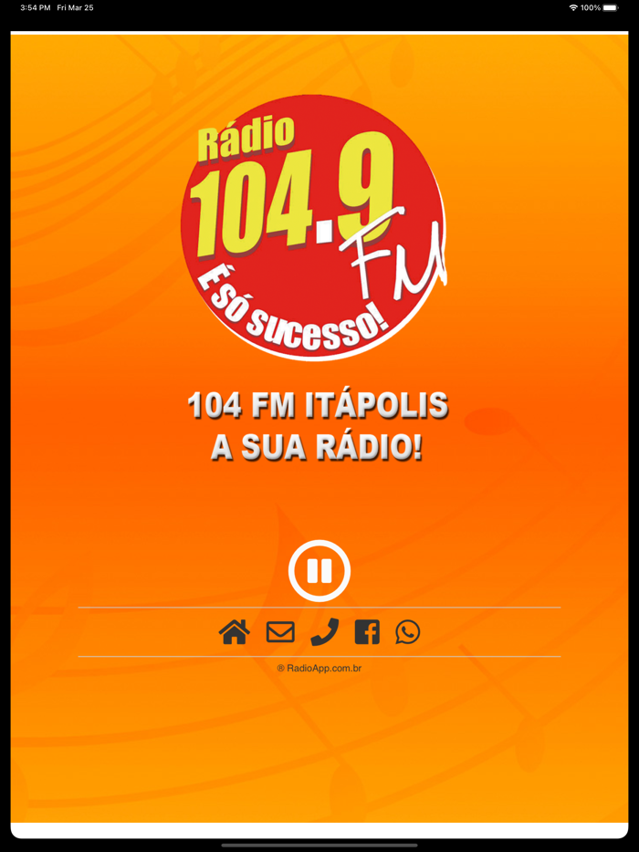 Rádio 104 FM Itápolis