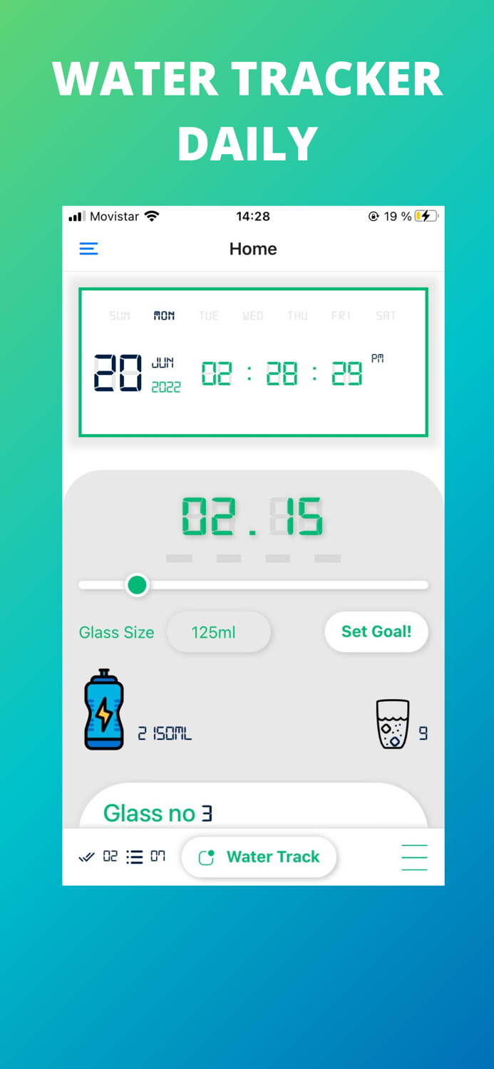 Water Tracker Daily App