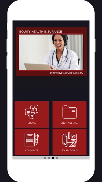 EQUITY HEALTH INSURANCE Screenshot