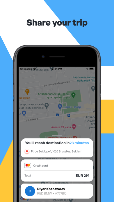 Airporttaxis Screenshot