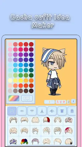 Game screenshot Gacha maker : Outfit Ideas mod apk