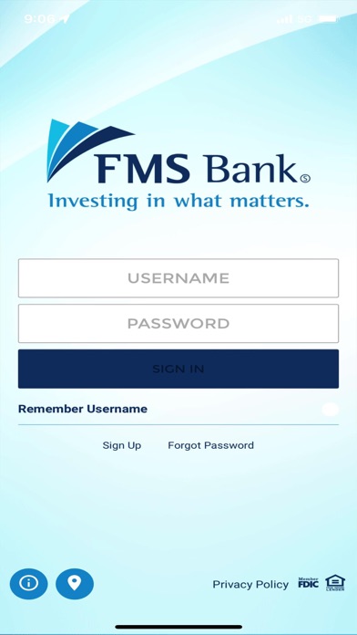 FMS Bank Mobile Screenshot