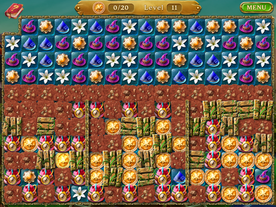 #3. Spellarium 2 Match-3 Puzzle (iOS) 由: LGT SIA