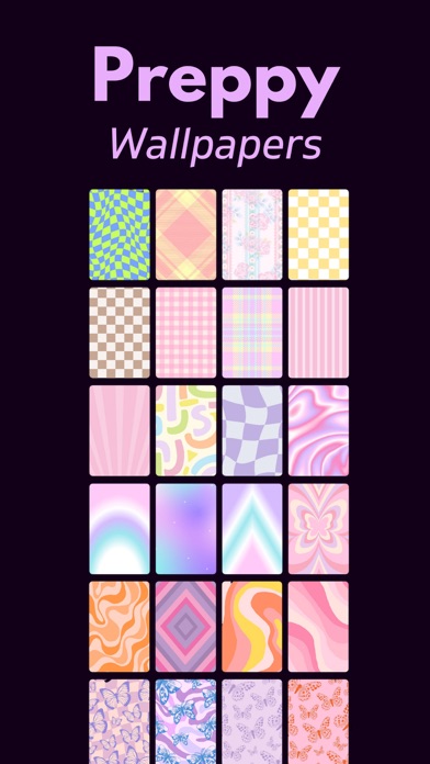 Preppy Wallpaper+ Screenshot