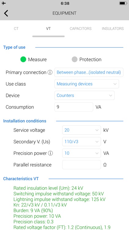 Medium Voltage Calculations screenshot-5