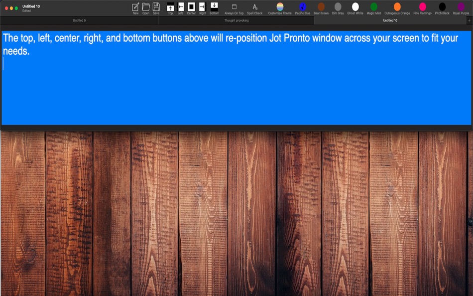 #3. Jot Pronto - Notepad (macOS) 由: Jonathan Gillman